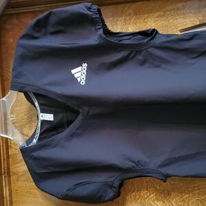 Adidas football jersey black